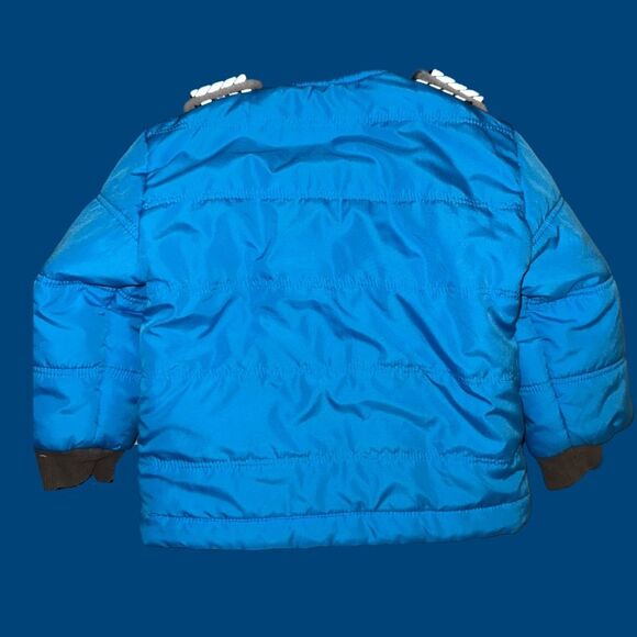 Buckle Me Blue Toddler Toast Car Seat Coat Size 18 Months - Picture 6 of 6